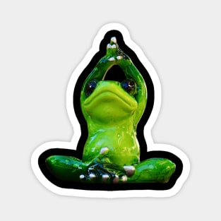 Yoga Frog - Sukhasana Pose Magnet