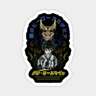 Deku x All might FUN Fanart Magnet