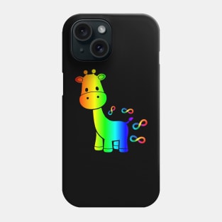 Giraffe Autism Acceptance Phone Case