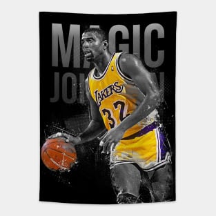 Magic Johnson Tapestry