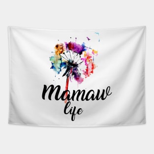 Mamaw Life Dandelion Tapestry