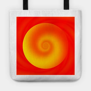 THE SPIRALING SUN Tote