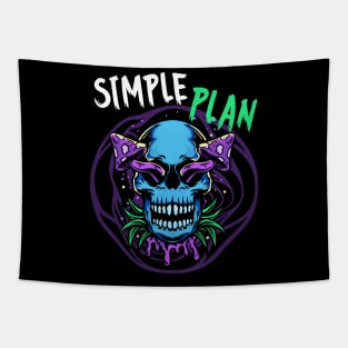 simple plan psychedelic Tapestry