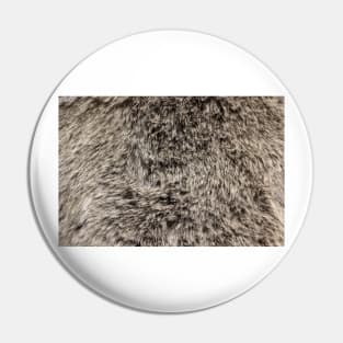 Faux Fur Texture Pin