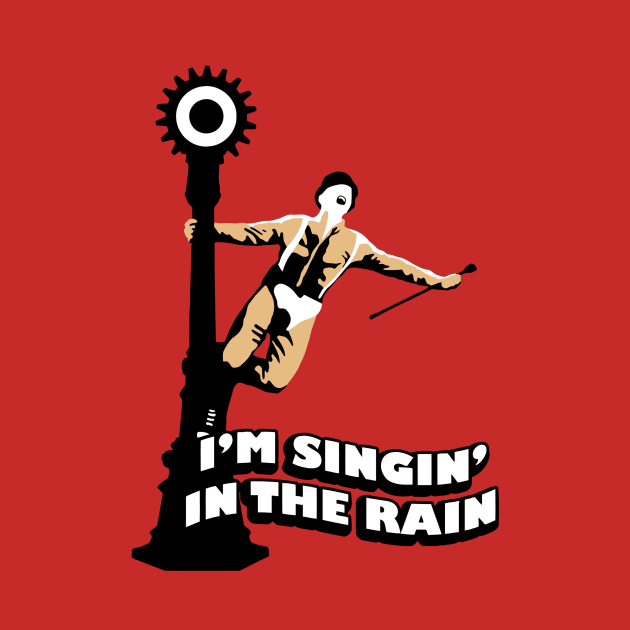 A Clockwork Orange Singing In The Rain by dutyfreak