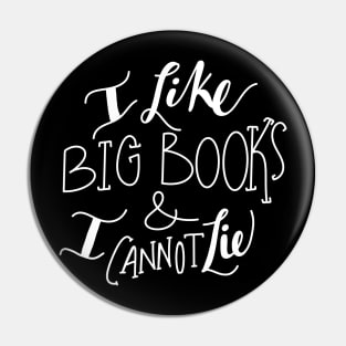 I Like Big Books Pin