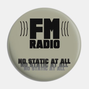 FM- No Static At All (black) Pin