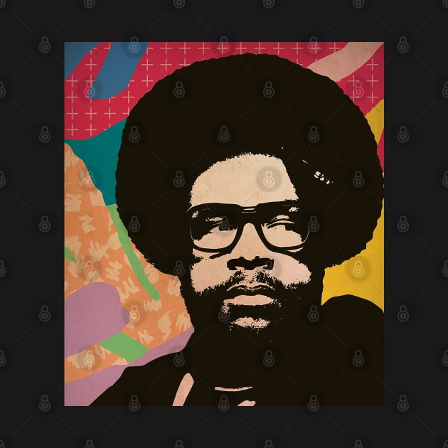 Vintage Poster - Questlove The Roots Style by Pickle Pickle