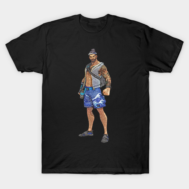 Overwatch Hanzo Wave Skin Overwatch T Shirt Teepublic