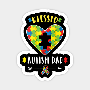 Autism Dad Father Day Magnet