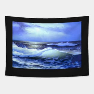 OCEAN BLUES II Tapestry