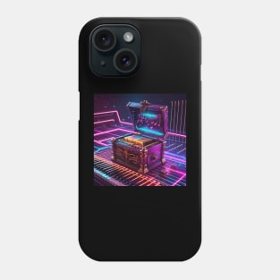 Neon music box Phone Case