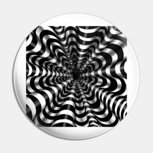 Optical Illusion Pin