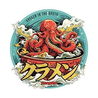 Kraken Feast: It's Kramen Time! T-Shirt