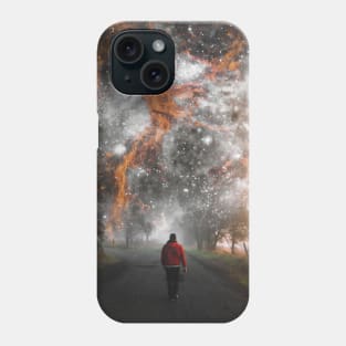 Space road alone Phone Case