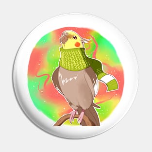 Autumn Cockatiel Pin