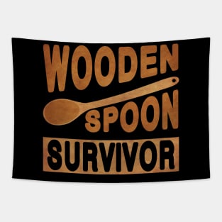 Wooden Spoon Survivor Tapestry