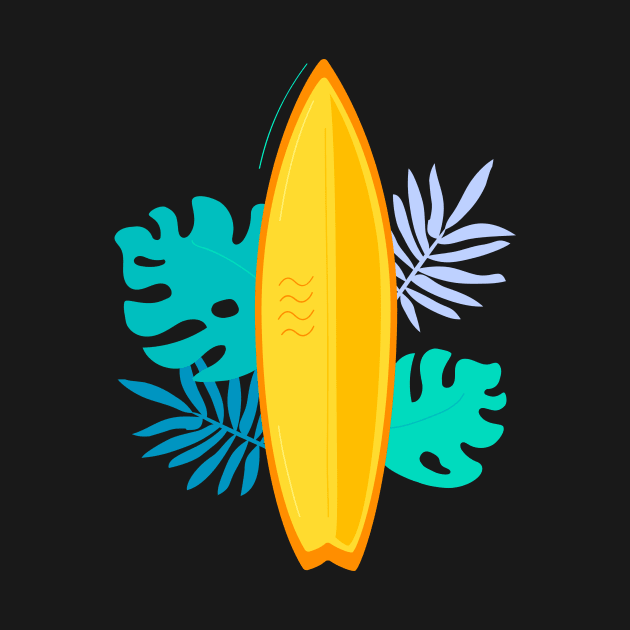 Surfboard by fromherotozero