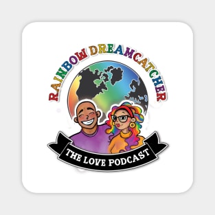 Rainbow Dreamcatcher The Love Podcast Logo Magnet