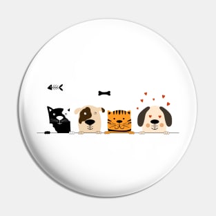 CAT + DOG Pin