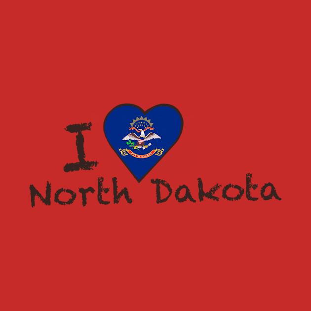 I Love North Dakota by JellyFish92