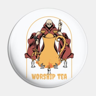 Worship Tea Pin