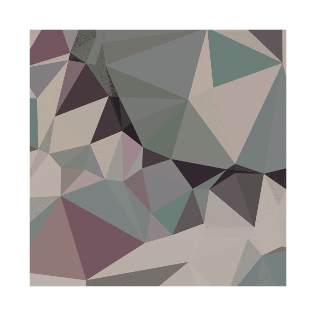 Laurel Green Abstract Low Polygon Background by retrovectors