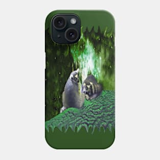 Lemurs on the Emerald Green Knolls Phone Case