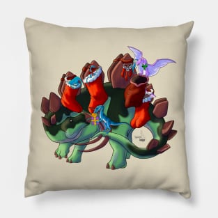 HoliDinos: Stuffing Stegosaurus Stockings Pillow