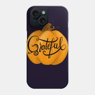 Grateful Pumpkin Phone Case