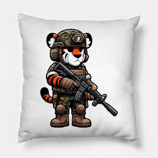 Tactical Tiger Pillow