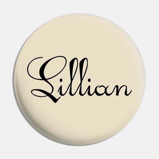 Pick your name. Gillian Pin by CatCoconut-Art