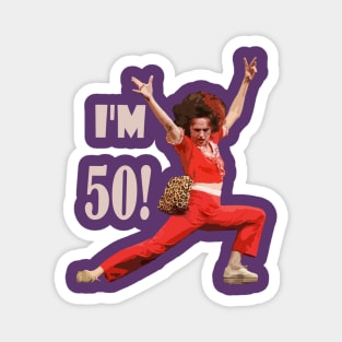 50th brithday Magnet