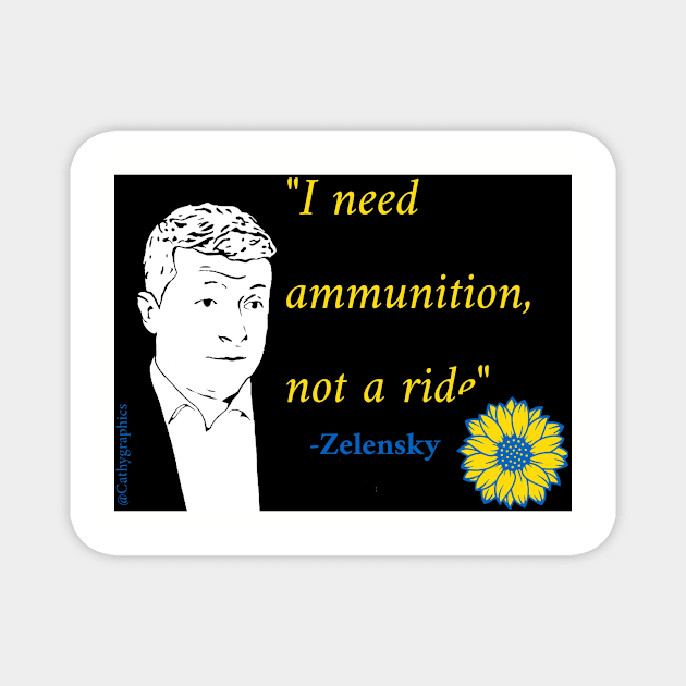 I need ammunition Magnet by CathyGraphics