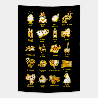 Trick or Treat icons Tapestry