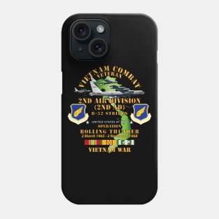 2nd Air Division - Operation Rolling Thunder w VN SVC Phone Case