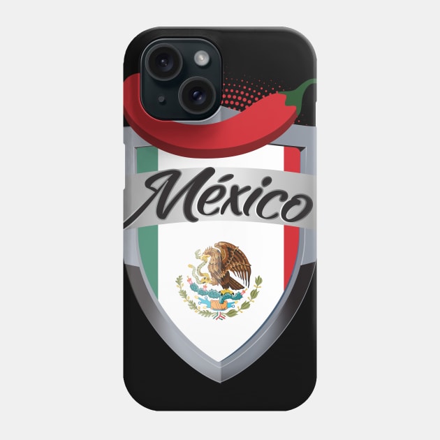 Mexico Shield Phone Case by CTShirts