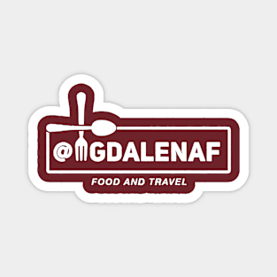 MGDALENAF FOOD AND TRAVEL Magnet