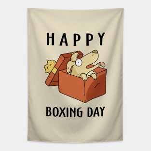 Happy Boxing Day Tapestry