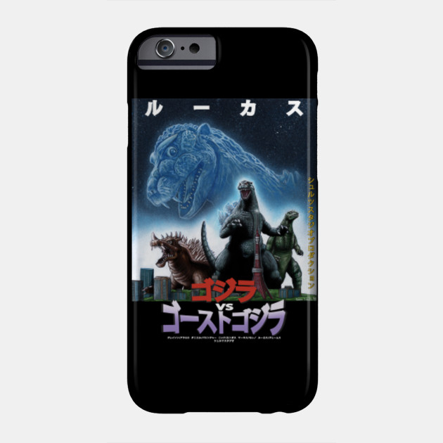 Godzilla Vs Ghost Godzilla 1995 Poster Godzilla Phone Case Teepublic Uk