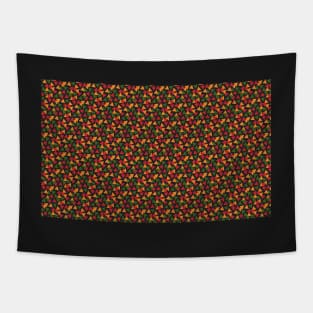 Rasta triangles pet bandana Tapestry