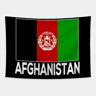 Free Afghanistan - Afghanistan Flag Tapestry