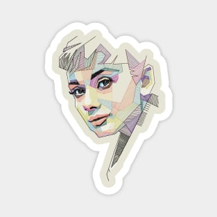 beautiful audrey hepburn Magnet