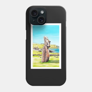 Chile, Isla De Pascua Phone Case