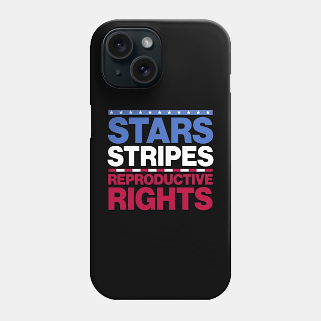 Stars Stripes Reproductive Rights Phone Case by Aratack Kinder