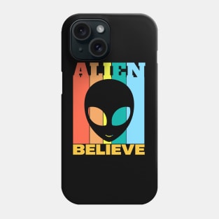 Retro Vintage Alien Phone Case