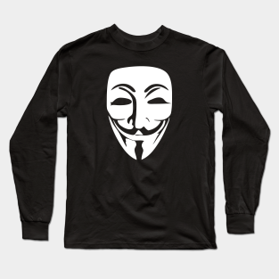 Anonymous Mask Long Sleeve T Shirts Teepublic