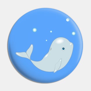 Вeluga whale Pin