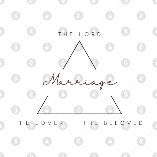 Marriage Triangle, the lord, the lovers, the beloved by Mission Bear
