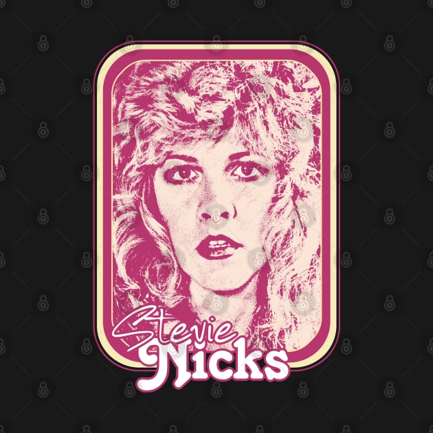 Stevie Nicks // Retro 70s Style Fan Design by DankFutura